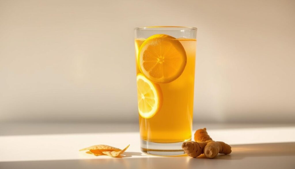 lemon ginger morning elixir
