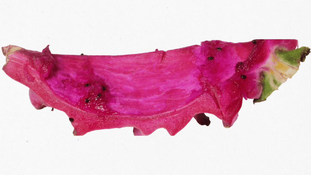 “Half grapefruit with red pulp, source of antioxidants like naringenin for liver support and fat metabolism